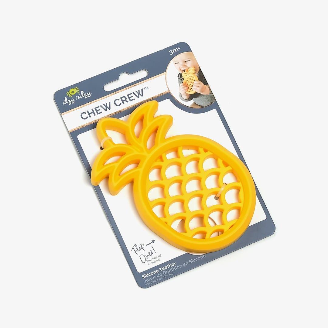 Pineapple Chew Crew Teether 3m+