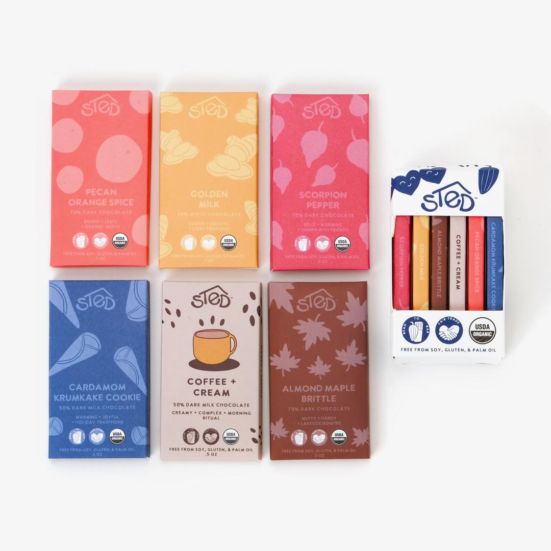 Mini Chocolate Bars Gift Pack