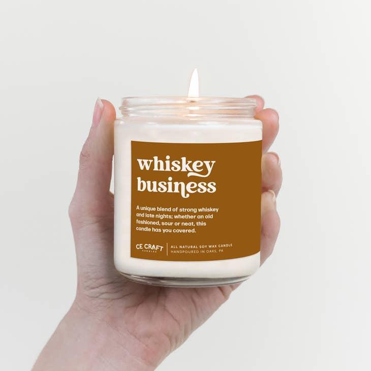 Whiskey Business Candle