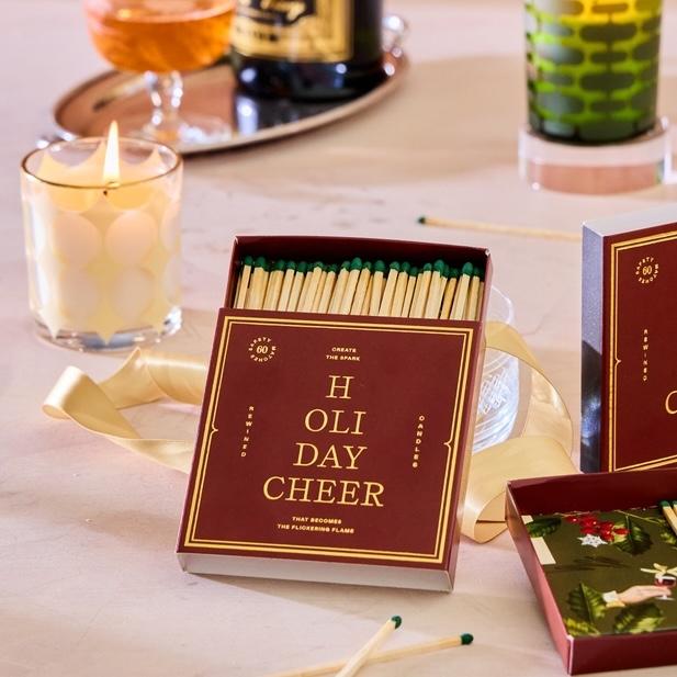 Holiday Cheers Matchbox
