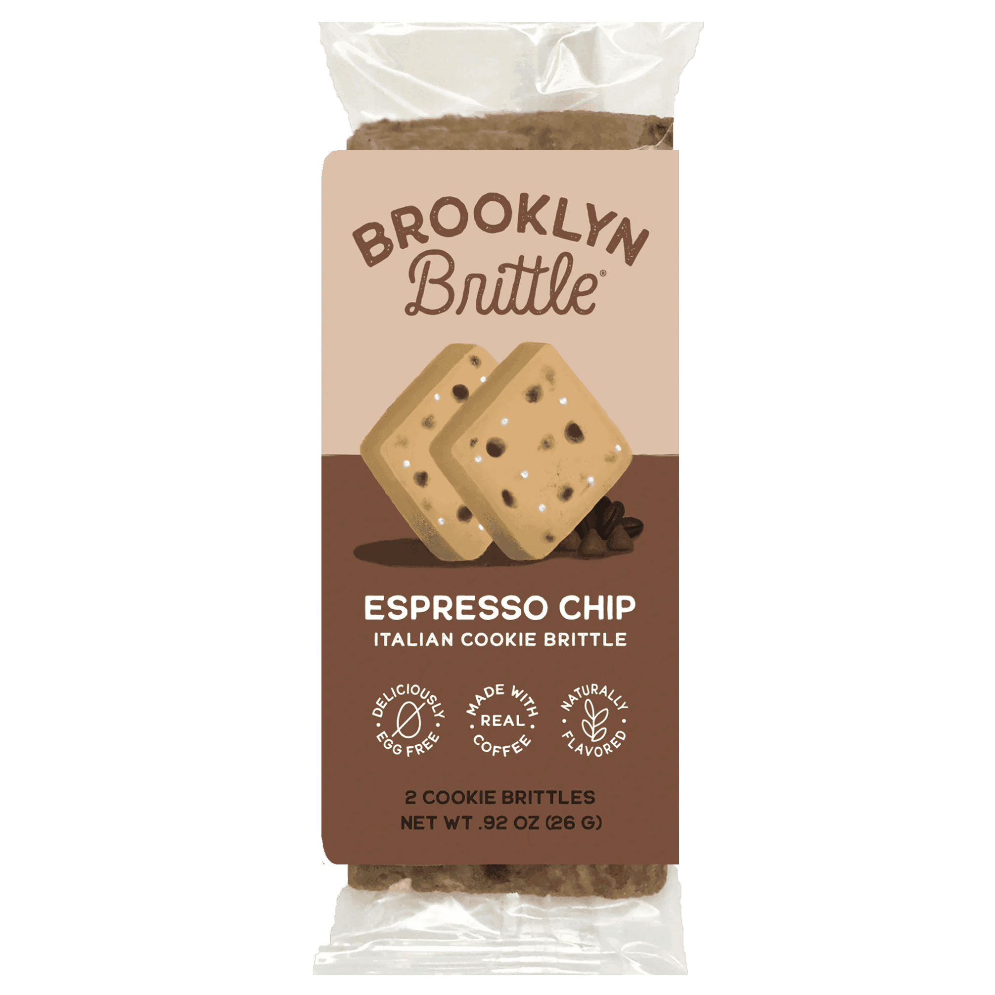 Espresso Chip Italian Cookie Brittle - Snack Pack
