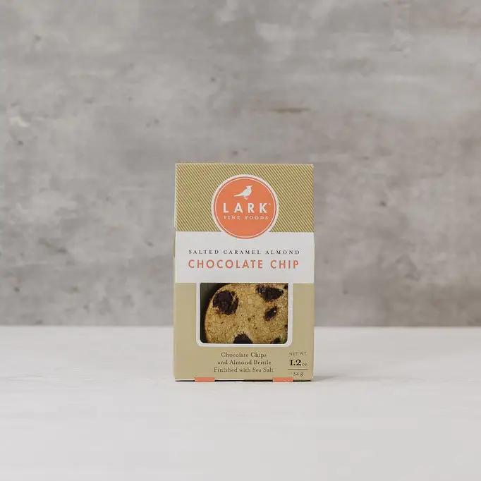 Salted Caramel Almond Chocolate Chip Cookies