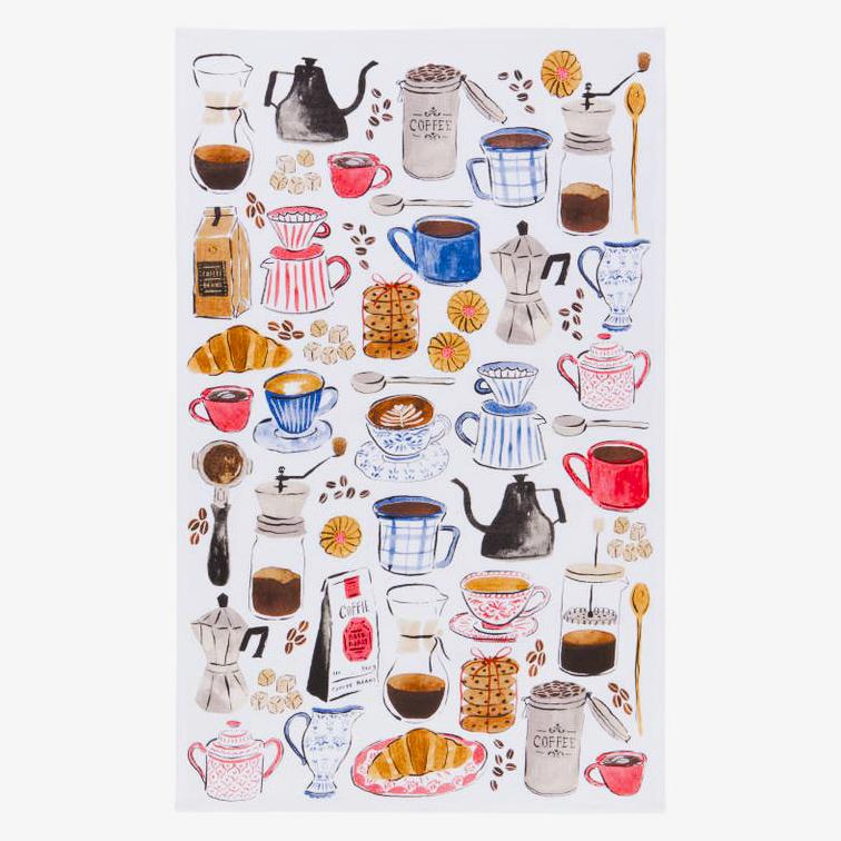 Coffee Break Dishtowel
