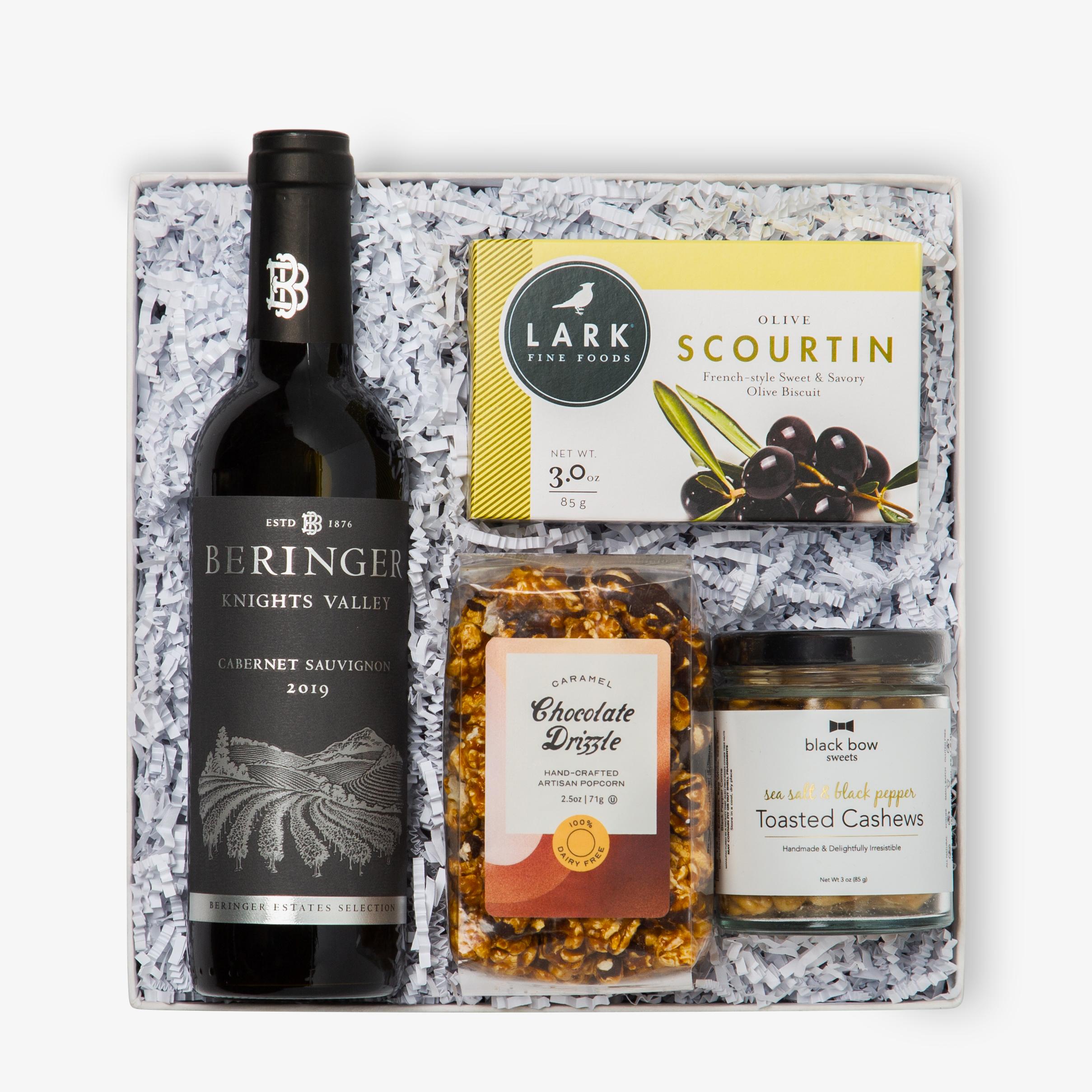 Wine & Snacks Deluxe - Beringer Cabernet Sauvignon
