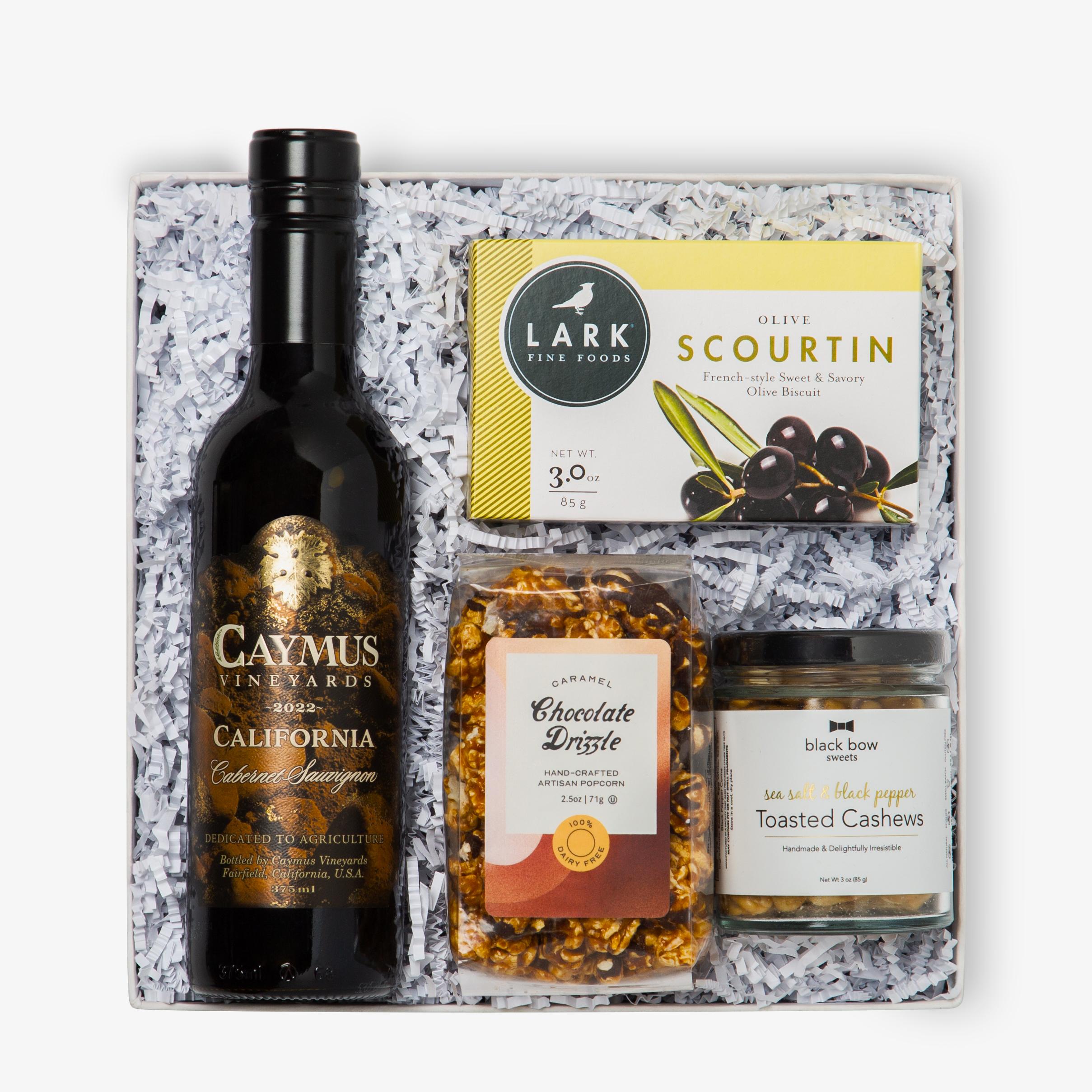 Wine & Snacks Deluxe - Caymus California Cabernet Sauvignon
