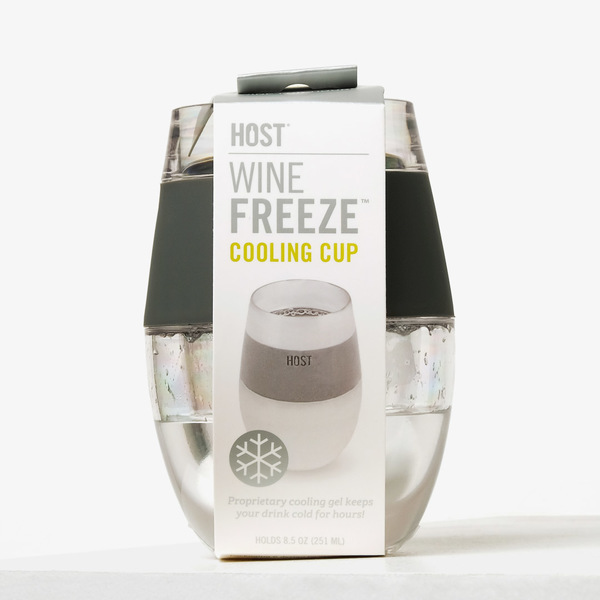 Host Freeze Wine Cooling Cup, Grey